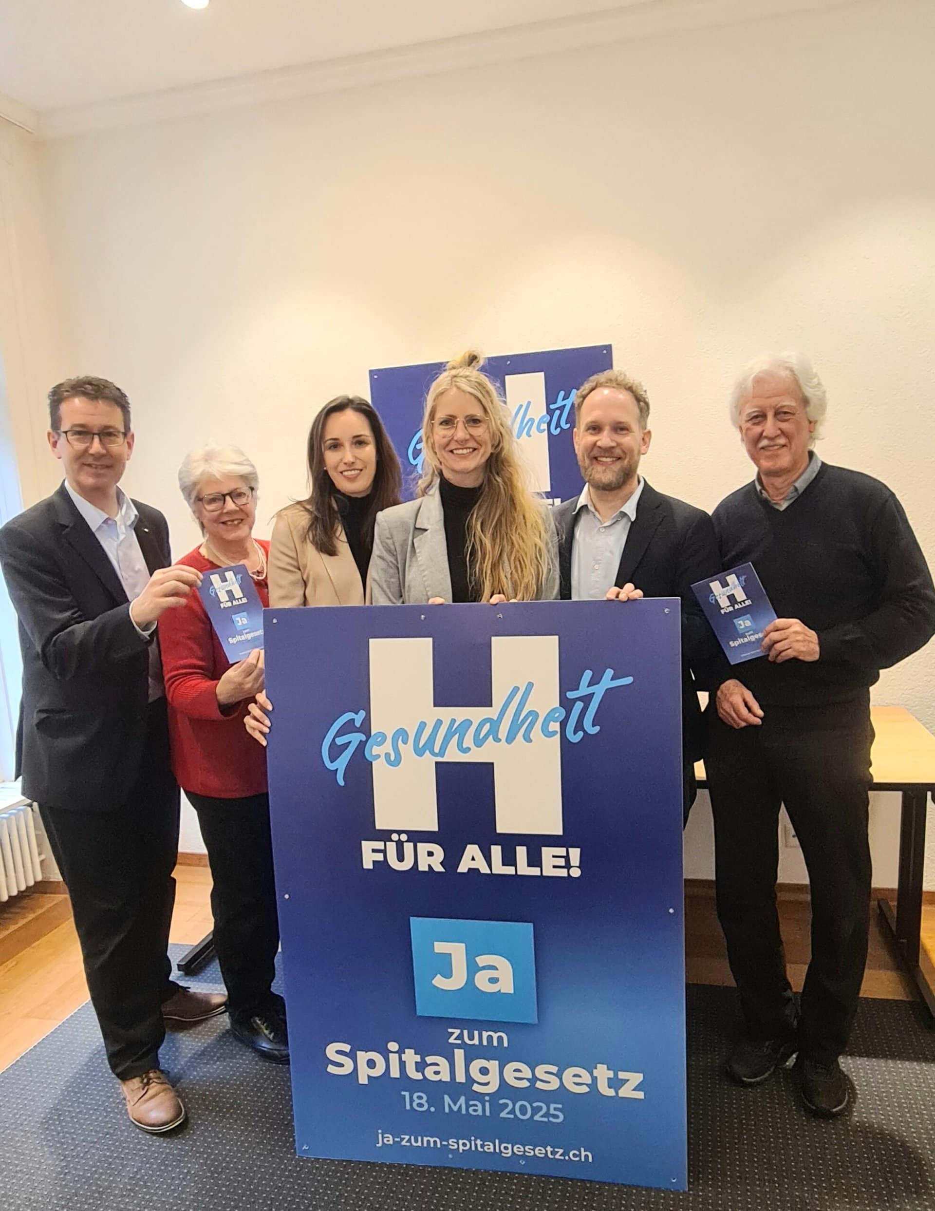 Medienkonferenz 31. März 2025 1 2025 03 31 Medienkonferenz ja zum spitalgesetz scaled